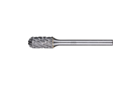 适用于高性能应用的碳化钨旋转锉 - 通用齿形ALLROUND齿 - 带端刃的圆头圆柱形 WRC - 柄径3毫米 - 柄径3毫米 - 产品图片
