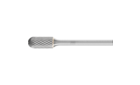 广泛应用的碳化钨旋转锉刀 - 适用于粗加工及精加工 - 带端刃的圆头圆柱形 WRC - 柄径3毫米 - WRC 0613/3 Z5 - 产品图片