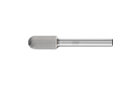 Carbide burs, high performance line - MICRO cut for fine finishing - Cylindrical bur with radius end – Shape C - Shank dia. 1/4” [d2] - Carbide Bur - Cylind. (Radius End), MICRO Cut 3/8'' x 3/4'' x 1/4'' Shank - SC-3 - Product image