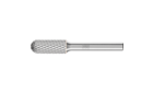 广泛应用的碳化钨旋转锉刀 - 适用于粗加工及精加工 - 带端刃的圆头圆柱形 WRC - 柄径6毫米 - WRC 1025/6 Z4 - 产品图片