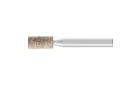 Schleifstifte - Für den universellen Einsatz auf Edelstahl (INOX) - Zylinderstifte INOX - Schaft-ø 6 x 40 mm [Sd x L2] - ZY 0816 6 ADW 46 L6B INOX - Produktbild