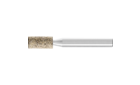 Saplı taşlar - Paslanmaz çelik (INOX) üzerinde kenar taşlama için - INOX EDGE, silindirik tip - Sap çapı 6 x 40 mm [Sd x L2] - Sap çapı 6 x 40 mm [Sd x L2] - Ürün görüntüsü