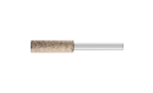 Schleifstifte - Für den universellen Einsatz auf Edelstahl (INOX) - Zylinderstifte INOX - Schaft-ø 6 x 40 mm [Sd x L2] - ZY 1032 6 ADW 46 L6B INOX - Produktbild