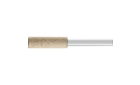 Schleifstifte - Für den Kanteneinsatz auf Edelstahl (INOX) - Zylinderstifte INOX EDGE - Schaft-ø 6 x 40 mm [Sd x L2] - ZY 1032 6 AN 46 N5B INOX EDGE - Produktbild