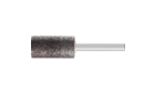 Schleifstifte - Für den universellen Einsatz auf Edelstahl (INOX) - Zylinderstifte INOX - Schaft-ø 6 x 40 mm [Sd x L2] - ZY 1632 6 ADW 30 L6B INOX - Produktbild