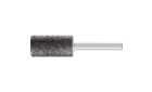 Schleifstifte - Für den Kanteneinsatz auf Edelstahl (INOX) - Zylinderstifte INOX EDGE - Schaft-ø 6 x 40 mm [Sd x L2] - ZY 1632 6 AN 30 N5B INOX EDGE - Produktbild