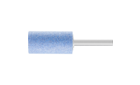 Meules sur tige - Pour une utilisation universelle sur les matériaux difficiles à usiner - Meules sur tige cylindriques TOUGH - ø de tige 6 x 40 mm [Sd x L2] - ZY 2040 6 AWCO 60 J5V TOUGH - Image du produit