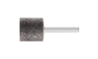 Schleifstifte - Für den universellen Einsatz auf Edelstahl (INOX) - Zylinderstifte INOX - Schaft-ø 6 x 40 mm [Sd x L2] - ZY 2525 6 ADW 30 L6B INOX - Produktbild