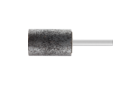 Mole con gambo - Per la lavorazione di spigoli in acciaio inossidabile (INOX) - Mole cilindriche INOX EDGE - Diam. gambo 6 x 40 mm [Sd x L2] - ZY 2540 6 AN 30 N5B INOX EDGE - immagine del prodotto