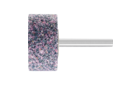Meules sur tige - Pour une utilisation en surface sur la fonte grise et à graphite sphéroïdal - Meules sur tige cylindriques CAST - ø de tige 6 x 40 mm [Sd x L2] - ø de tige 6 x 40 mm [Sd x L2] - Image du produit
