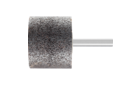 Schleifstifte - Für den universellen Einsatz auf Edelstahl (INOX) - Zylinderstifte INOX - Schaft-ø 8 x 40 mm [Sd x L2] - Schaft-ø 8 x 40 mm [Sd x L2] - Produktbild