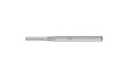 广泛应用的碳化钨旋转锉刀 - 适用于粗加工及精加工 - 圆柱型 ZYA，没有帮槽 - 柄径3毫米 - 柄径3毫米 - 产品图片