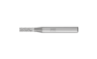 Fraises limes carbure universelles - Pour l'ébauche et la finition - Forme cylindrique ZYA sans denture en bout - ø de tige 6 mm - ZYA 0413/6 Z4 - Image du produit
