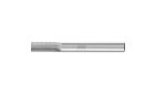 Limas rotativas de metal duro para aplicações universais - Para remoção e acabamento de materiais - Formato cilíndrico ZYA sem corte frontal - Haste ø 6 mm - ZYA 0616/6 Z5 - Imagem do produto