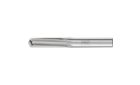 Fresas metal duro, aplicaciones de alto rendimiento - Dentados PLAST, FVK y FVKS para PRFV y PRFC - Forma cilíndrica ZYA - ø mango 8 mm con filo de broca (BS) - ZYA 0825/8 PLAST BS - la imagen del producto