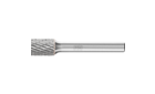 广泛应用的碳化钨旋转锉刀 - 适用于粗加工及精加工 - 圆柱型 ZYA，没有帮槽 - 柄径6毫米 - ZYA 1013/6 Z3 PLUS - 产品图片