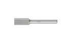 HM-Frässtifte für Hochleistungsanwendungen - Zahnung MICRO für die Feinbearbeitung - Zylinderform ZYA ohne Stirnverzahnung - Schaft-ø 6 mm - ZYA 1020/6 MICRO - Produktbild