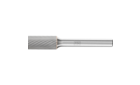 HM-Frässtifte für universelle Anwendungen - Für die Fein- und Grobzerspanung - Zylinderform ZYA ohne Stirnverzahnung - Schaft-ø 6 mm - ZYA 1020/6 Z5 - Produktbild