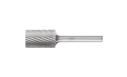 广泛应用的碳化钨旋转锉刀 - 适用于粗加工及精加工 - 圆柱型 ZYA，没有帮槽 - 柄径6毫米 - ZYA 1625/6 Z3 - 产品图片