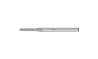 广泛应用的碳化钨旋转锉刀 - 适用于粗加工及精加工 - 带端刃的圆柱形 ZYAS - 柄径3毫米 - ZYAS 0210/3 Z4 - 产品图片