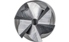 适用于高性能应用的碳化钨旋转锉 - 用于铝货有色金属的ALU和NON-FERROUS齿 - 带端刃的圆柱形 ZYAS - 柄径3毫米 - ZYAS 0613/3 ALU - PRODUKTBILD STIRNVERZAHNUNG