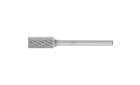 广泛应用的碳化钨旋转锉刀 - 适用于粗加工及精加工 - 带端刃的圆柱形 ZYAS - 柄径3毫米 - ZYAS 0613/3 Z3 PLUS - 产品图片