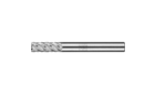 适用于高性能应用的碳化钨旋转锉 - 通用齿形ALLROUND齿 - 带端刃的圆柱形 ZYAS - 柄径6毫米 - ZYAS 0616/6 ALLROUND - 产品图片