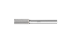 HM-Frässtifte für Hochleistungsanwendungen - Zahnung MICRO für die Feinbearbeitung - Zylinderform ZYAS mit Stirnverzahnung - Schaft-ø 6 mm - ZYAS 0820/6 MICRO - Produktbild