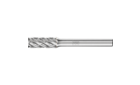 HM-Frässtifte für Hochleistungsanwendungen - Zahnung STEEL für Stahl und Stahlguss - Zylinderform ZYAS mit Stirnverzahnung - Schaft-ø 6 mm - ZYAS 0820/6 STEEL - Produktbild