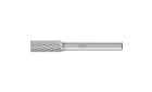 广泛应用的碳化钨旋转锉刀 - 适用于粗加工及精加工 - 带端刃的圆柱形 ZYAS - 柄径6毫米 - ZYAS 0820/6 Z4 - 产品图片
