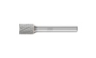 Fraises limes carbure universelles - Pour l'ébauche et la finition - Forme cylindrique ZYAS avec denture en bout - ø de tige 6 mm - ZYAS 1013/6 Z3 PLUS - Image du produit