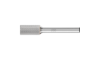HM-Frässtifte für Hochleistungsanwendungen - Zahnung MICRO für die Feinbearbeitung - Zylinderform ZYAS mit Stirnverzahnung - Schaft-ø 6 mm - ZYAS 1020/6 MICRO - Produktbild