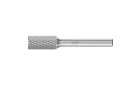 HM-Frässtifte für universelle Anwendungen - Für die Fein- und Grobzerspanung - Zylinderform ZYAS mit Stirnverzahnung - Schaft-ø 6 mm - ZYAS 1020/6 Z4 - Produktbild