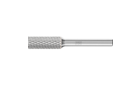广泛应用的碳化钨旋转锉刀 - 适用于粗加工及精加工 - 带端刃的圆柱形 ZYAS - 柄径6毫米 - ZYAS 1025/6 Z4 - 产品图片