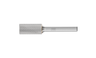 HM-Frässtifte für Hochleistungsanwendungen - Zahnung MICRO für die Feinbearbeitung - Zylinderform ZYAS mit Stirnverzahnung - Schaft-ø 6 mm - ZYAS 1225/6 MICRO - Produktbild