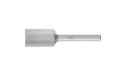 广泛应用的碳化钨旋转锉刀 - 适用于粗加工及精加工 - 带端刃的圆柱形 ZYAS - 柄径6毫米 - ZYAS 1625/6 Z3 - 产品图片